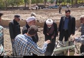 بازدید رئیس کل دادگستری استان کرمان از مناطق سیل زده راور + تصاویر