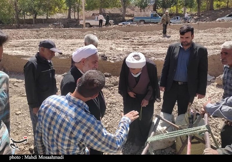 بازدید رئیس کل دادگستری استان کرمان از مناطق سیل زده راور + تصاویر
