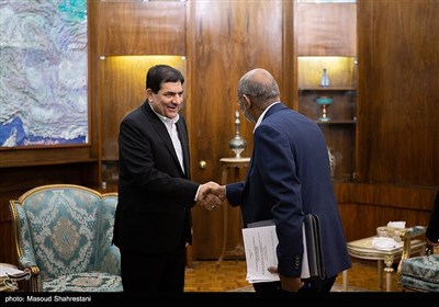 دیدار وزیر خارجه بنادر و کشتیرانی هند با معاون اول رئیس جمهور