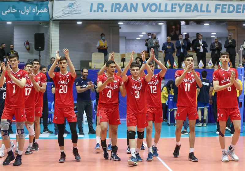 والیبالیست‌های نوجوان ایران در جایگاه دوم جهان
