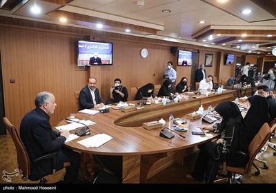 نشست خبری امین‌ حسین رحیمی وزیر دادگستری