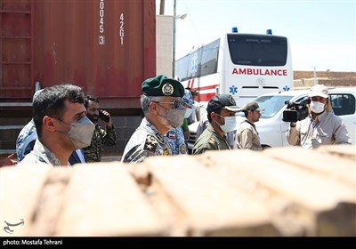 حضور و نظارت امیرحبیب‌الله سیاری معاون هماهنگ کننده ارتش جمهوری اسلامی ایران در اولین روز رزمایش پهبادی ارتش