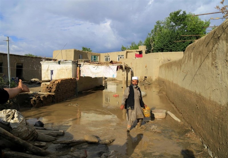 افغانستان| باران شدید و‌ سیل راه هفت شهرستان با مرکز زابل را قطع کرد