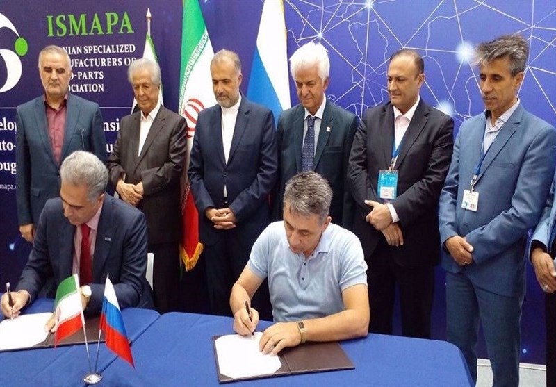 Iran, Russia Automotive Companies Sign MoUs to Expand Cooperation