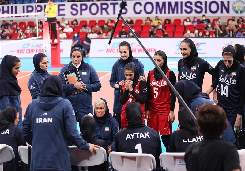 Iran to Play Australia for 2022 AVC Cup for Women Seventh Place