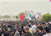 عراق| ادامه تظاهرات حامیان نهادهای قانونی در نزدیکی منطقه الخضراء