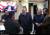 احمد وحیدی وزیر کشور از خبرگزاری تسنیم بازدید کرد