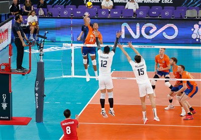  والیبال قهرمانی جهان| صعود ایران به‌عنوان تیم دوم با شکست برابر هلند 