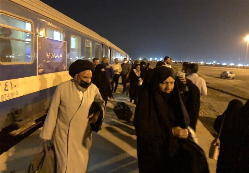 راه اندازی قطار ریل باس رایگان در مرز شلمچه
