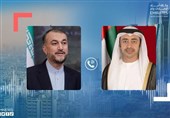 گفتگوی تلفنی امیرعبداللهیان و وزیر امور خارجه امارات