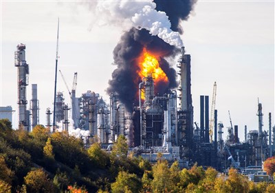 انفجار پالایشگاه نفت در کانادا 8 زخمی برجا گذاشت