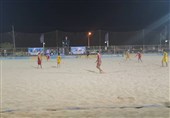 لیگ برتر فوتبال ساحلی/ پیروزی پرگل تیم پارس جنوبی مقابل دریانوردان بوشهر + تصویر