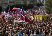 Thousands Protest in Prague over Energy Crisis