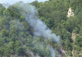 ‌آتش‌سوزی در 45 هکتار از جنگل‌ها و مراتع گیلان