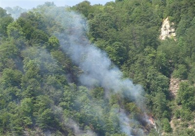  ‌آتش‌سوزی در ۴۵ هکتار از جنگل‌ها و مراتع گیلان 