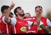 لیگ برتر فوتبال| برتری پرسپولیس مقابل هوادار در 45 دقیقه نخست