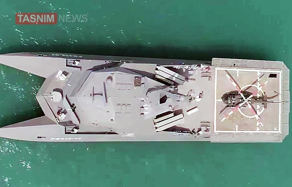 خط‌شکنی سپاه در ساخت شناور جنگی با موشک‌های عمودپرتاب + عکس ها