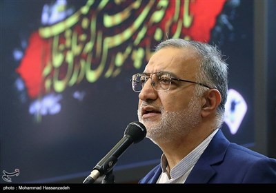 علیرضا زاکانی شهردار تهران در جلسه شورای اسلامی شهر تهران