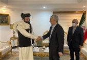 دیدار کاظمی قمی با وزیر بهداشت دولت موقت طالبان در تهران