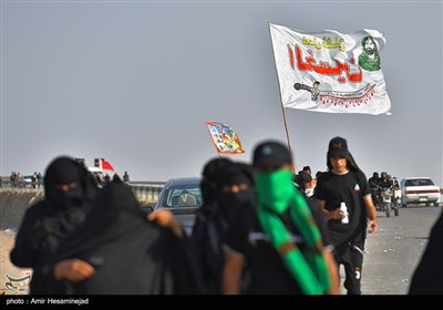 پیاده روی اربعین حسینی در ناصریه عراق