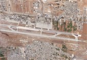 حمله هوایی رژیم اسرائیل به فرودگاه حلب سوریه