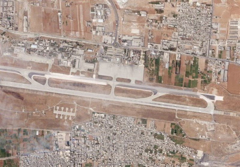 حمله هوایی رژیم اسرائیل به فرودگاه حلب سوریه