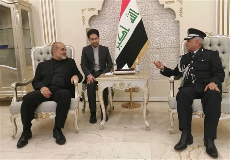 وزیر کشور وارد بغداد شد