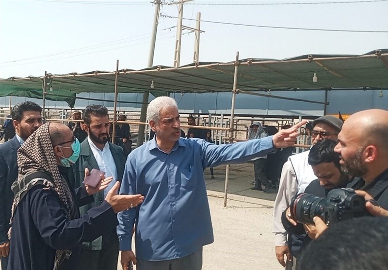 بیشترین میزان زائران از مرزهای خوزستان به عتبات عالیات مشرف شدند