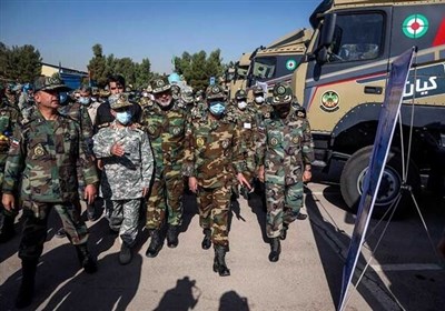  افتتاح نمایشگاه تجهیزات دفاعی نیروی زمینی ارتش با حضور سرلشکر رشید 