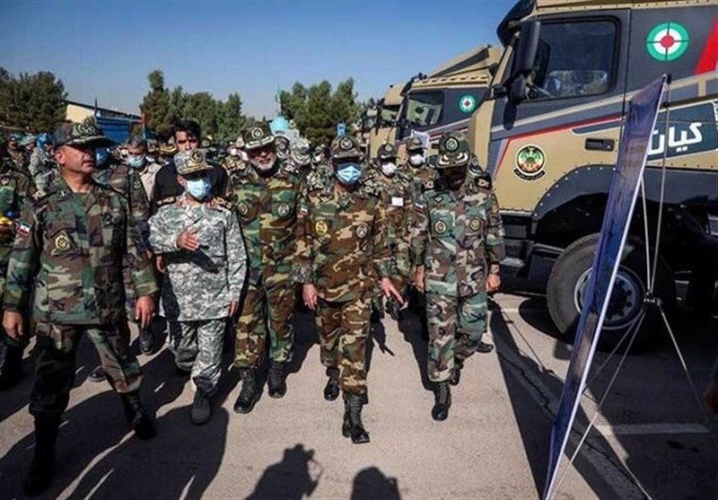افتتاح نمایشگاه تجهیزات دفاعی نیروی زمینی ارتش با حضور سرلشکر رشید