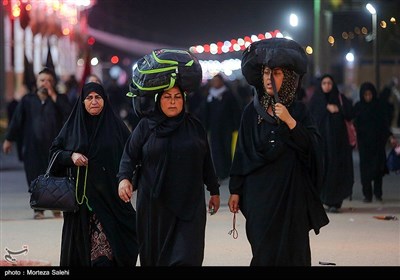 پیاده روی شبانه در مسیر نجف به کربلا