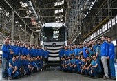 ایران‌خودرو دیزل تولید 192 هزارمین کامیون خود را جشن گرفت