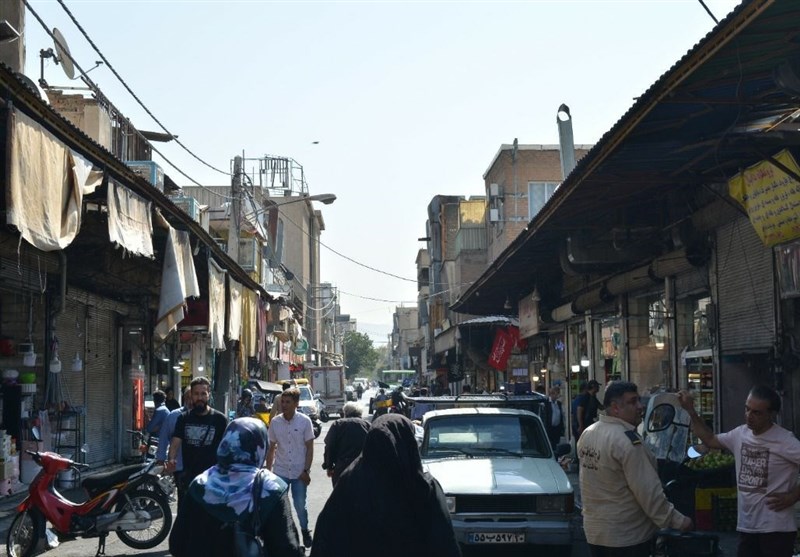 ساماندهی و بهسازی محور بازار شهرستانی میدان امام حسین(ع)