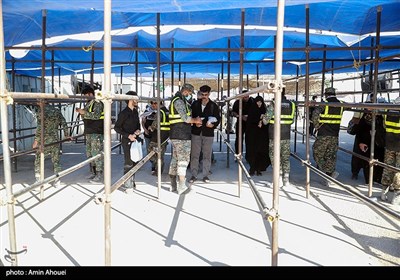 پایانه مرزی مهران 6 روز مانده به اربعین حسینی