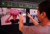 برپایی نمایشگاه واقعه‌نگاری اربعین در حرم مطهر بانوی کرامت