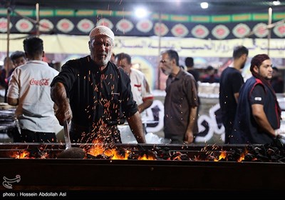 خدمت‌رسانی به زائران در مرز شلمچه