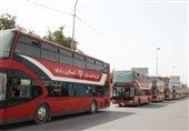 وزارت ترابری عراق از اختصاص یک هزار اتوبوس برای انتقال زائران به کربلا خبر داد