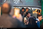 خدمت رسانی جمعیت امام رضایی‌ها به زوار اربعین حسینی(ع) در منطقه مرزی ایران و عراق