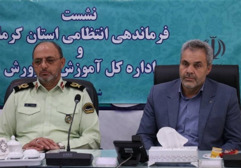 فرمانده انتظامی استان کرمان: وضعیت ترافیکی مدارس به صورت مدرسه‌ای بررسی می‌شود