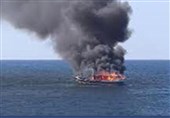 نجات 4 سرنشین شناور باری در آب‌های عمان/ 4 سرنشین همچنان مفقودند