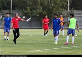 گزارش تمرین تیم ملی فوتبال| شادی بیرانوند و فوتبال درون تیمی به سبک کی‌روش + تصاویر