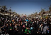 ورود دسته های عزاداری به کربلا
