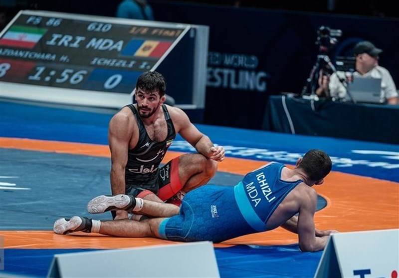 Taylor Beats Yazdani in World Wrestling Championships Final