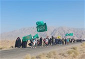 راهپیمایی جاماندگان حسینی در خراسان جنوبی+ عکس