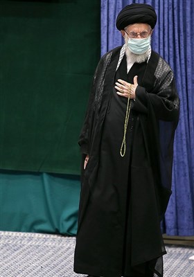 مراسم عزاداری اربعین حسینی با حضور رهبر انقلاب اسلامی