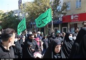 مراسم پیاده‌روی اربعین در استان قزوین برگزار شد+تصاویر