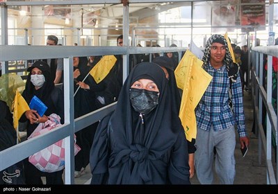 بازگشت زائران اربعین از مرز مهران