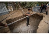 کشاورز فلسطینی یک گنج باستانی کمیاب را در غزه کشف کرد