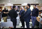 سردار ناظر از خبرگزاری تسنیم بازدید کرد