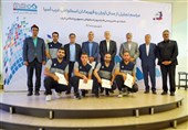 تجلیل از قهرمانان اسکواش ایران با حضور معاون وزیر ورزش